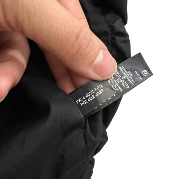 Khy Low Rise Bubble Hem Mini Skirt Black Size XL‎ NWT Baddie Avant Garde - Picture 5 of 9